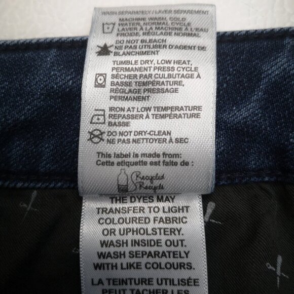 Denver Hayes Curvy Straight Ladies Size 14/30 Medium Wash Jeans - Picture 5 of 16